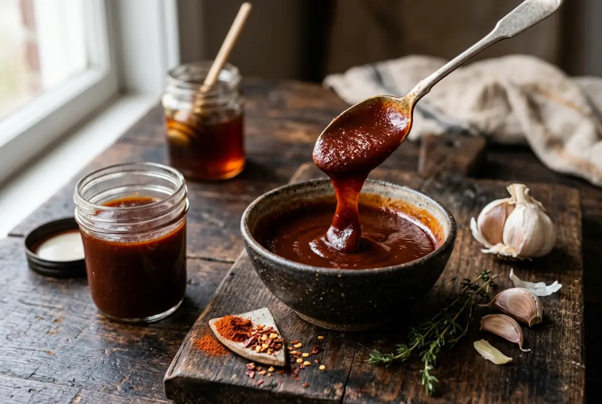 Salsa BBQ de miel